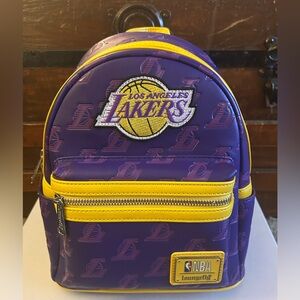 Loungefly NBA Los Angeles Lakers Mini Backpack - NWT